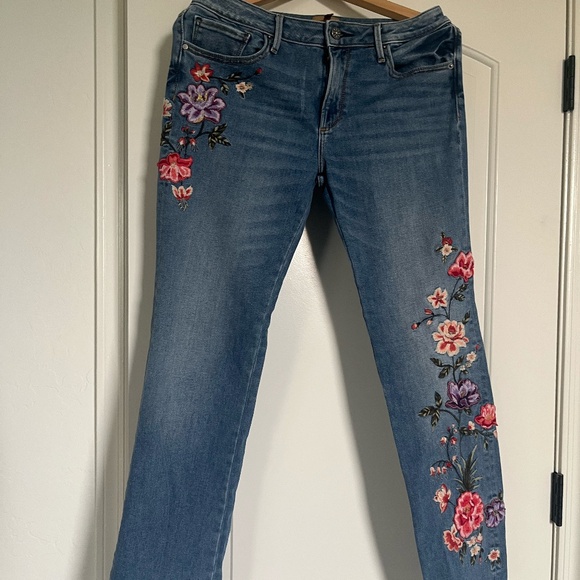 Driftwood Audrey Embroidered Jeans - Size 29 - Picture 7 of 10